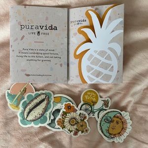 pura vida sticker set